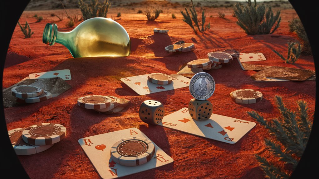 luck in scorched desert