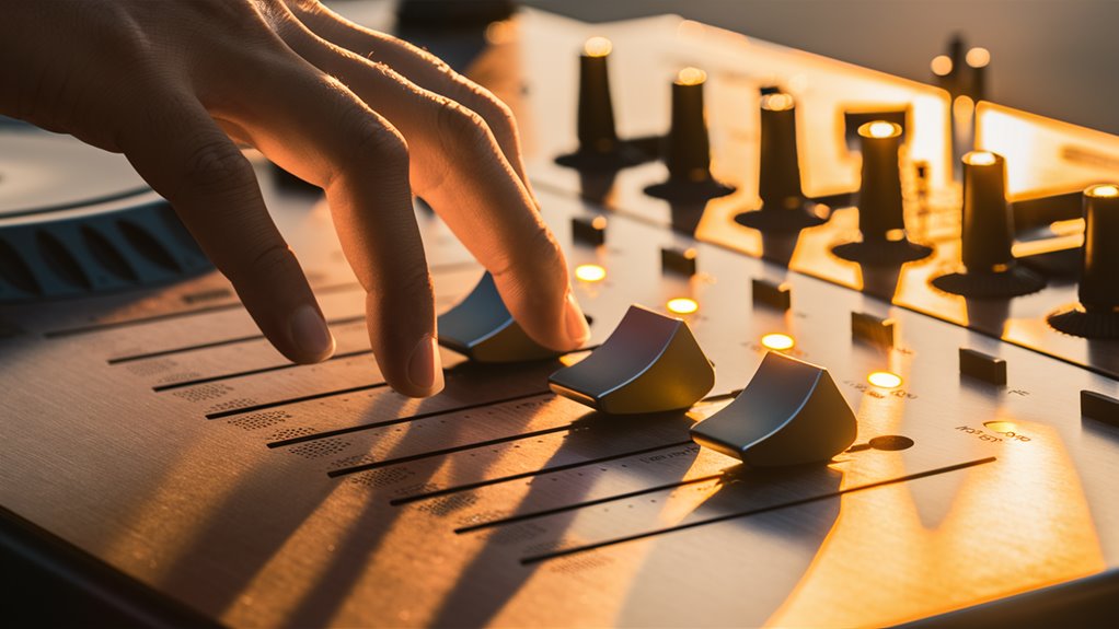 rhythm parameters data table