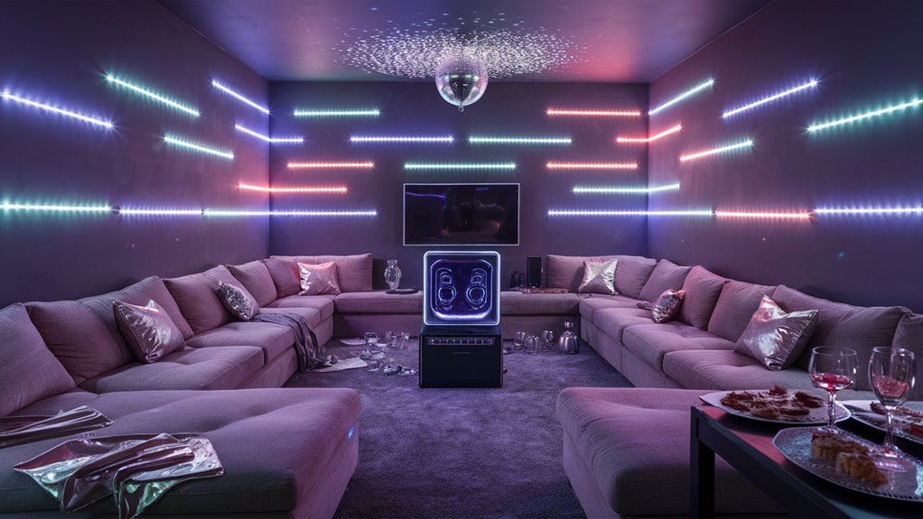 creating fun party vibes