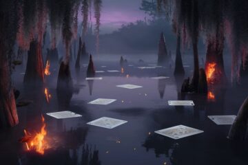poker players gamble swampland