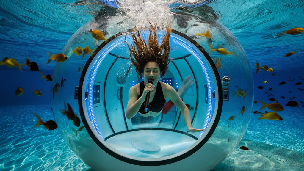 sing songs below water