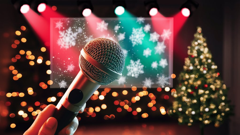cheerful holiday music hits