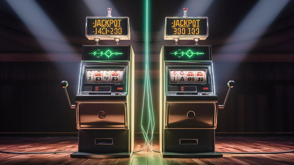 connected versus individual slots