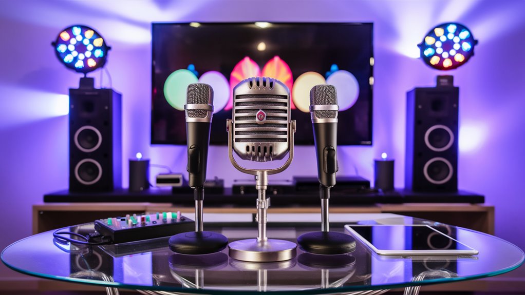 equipment for singing performances
