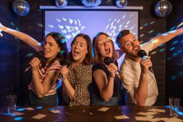 fun group singing entertainment
