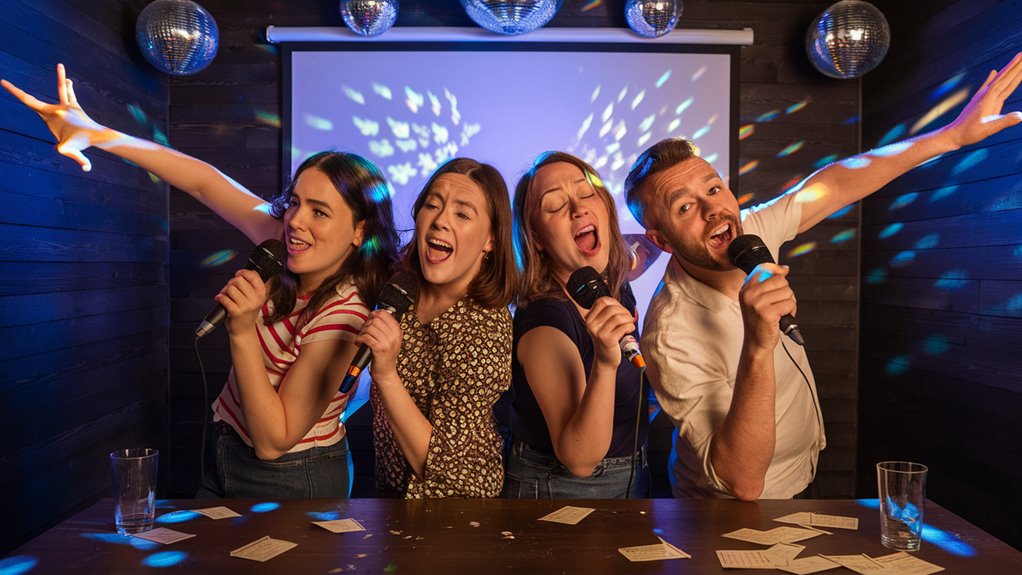 fun group singing entertainment