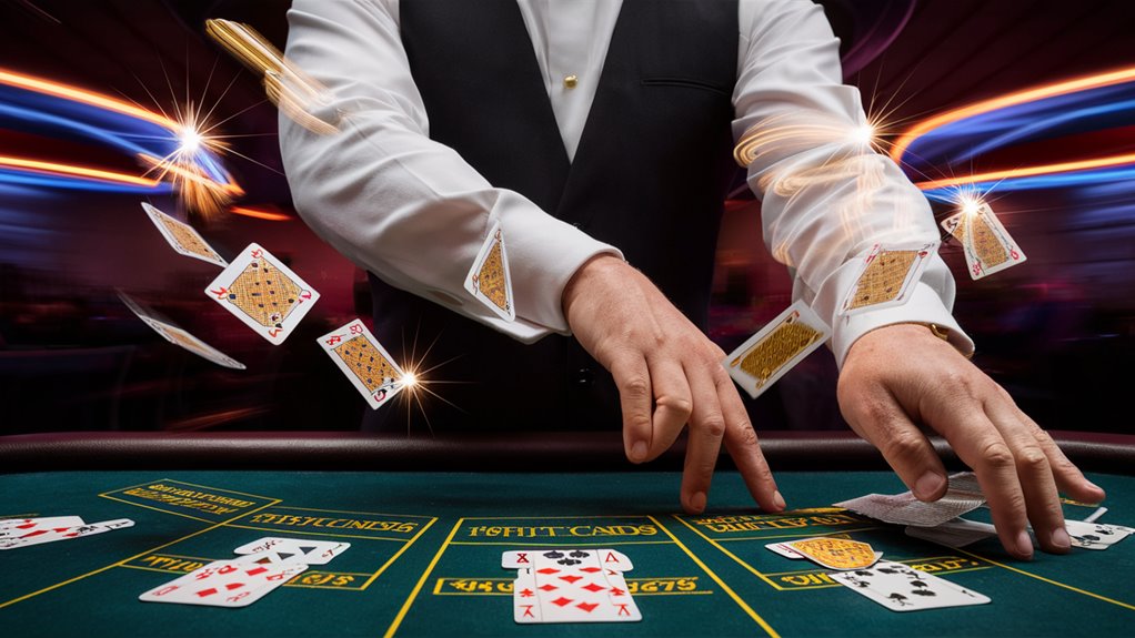 lightning fast blackjack deals