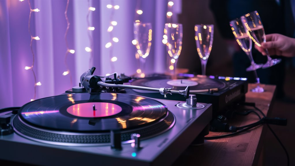 music creates festive atmosphere