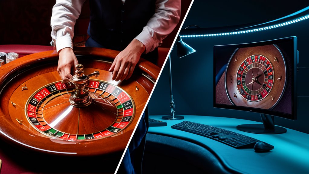 online against real roulette