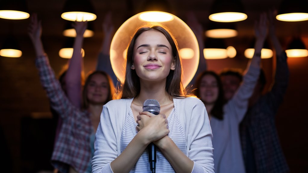 overcome stage fright issues