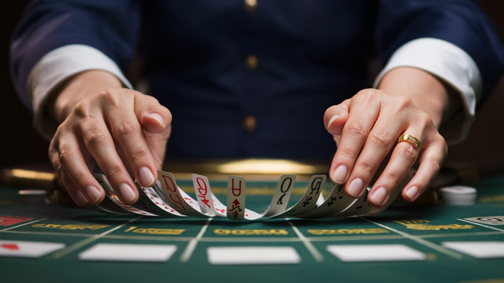precision cards through random movement