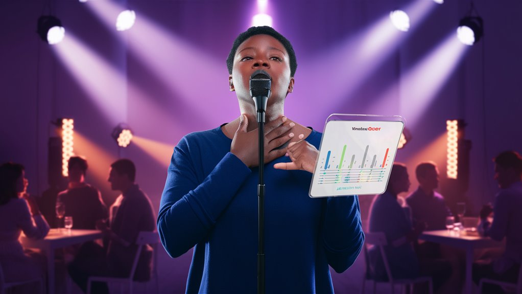 select songs matching voice