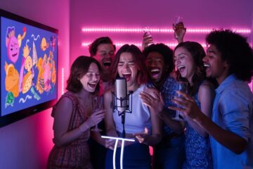 singing together makes fun